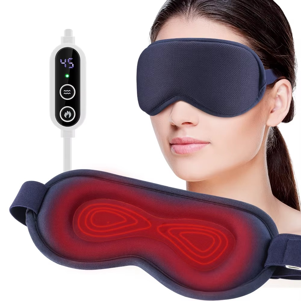 Maschera per occhi riscaldante